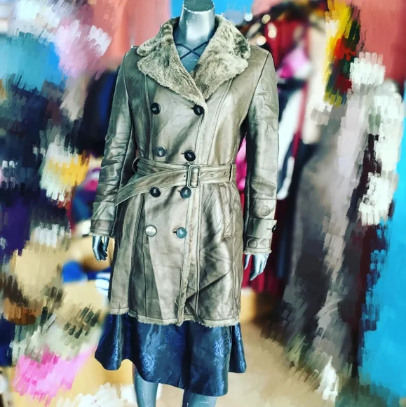 Faux leather jacket❌❌❌✌️sold on other media - Picture 3 of 7